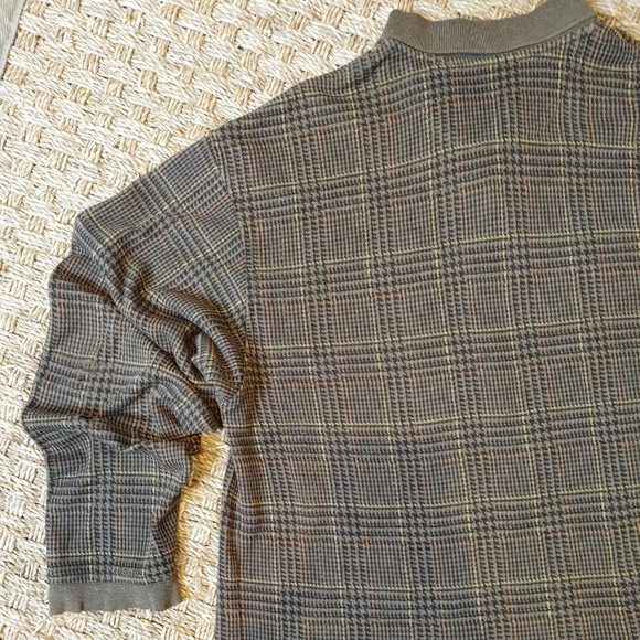 IZOD COTTON LONG SLEEVE COLLAR SHIRT S - Picture 4 of 6